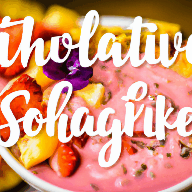 Delicious Tropical Smoothie Bowls: Hawaiian Twist